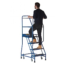 Weight Reactive Mobile Steps, 4 tread