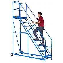 Easy Climb Mobile Blue Safety 9 Steps