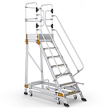 Aluminium Safety Steps  Lightweight & Rust-Resistant Access