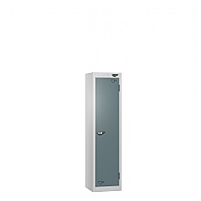 Single Door 12200m Locker, Slate Grey