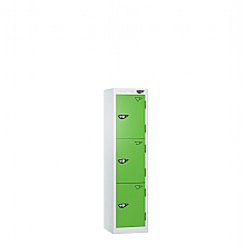 3-Door 1200mm Locker, Forest Green