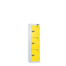 3-Door 1200mm Locker, Lemon