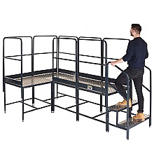 Work Platform - 3x1 L-Shaped Modular Unit 1600x2400mm