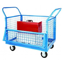 Mesh Truck  250kg Steel Cage Trolley, UK Made