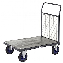 Heavy Duty Trolley With A Single Mesh End