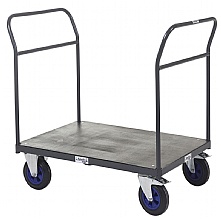Heavy Duty Trolley With A Double Bar End
