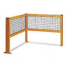 Corner Barriers with Mesh Infil