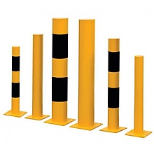 Protective Posts, Steel Bollards for Traffic Zone Safety