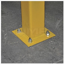 Lift-out barrier foot