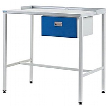 Flat Top Workstation, Single Drawer