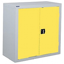 Workplace Cupboard 900mm Yellow