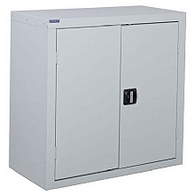 Workplace Cupboard 900mm Light Grey