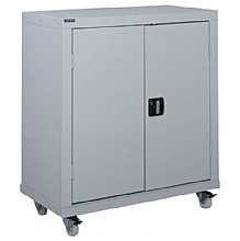Mobile Workplace Cupboard 900mm Light Grey
