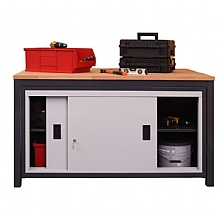 Heavy Duty Workbench - 1200kg Lockable Door & Germ Guard