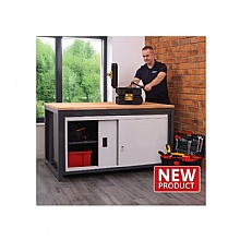 Heavy Duty Workbench Cupboard - 1200kg with Lockable Door