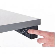 height adjustable button
