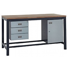 Workbenches 2 Extra Heavy Duty, 1200kgs, Beech