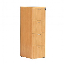 Nova Oak 3 drawer filing cabinet, with two keys