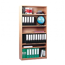 School Bookcase 1800mm  Wooden Storage  UK Made