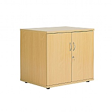 Nova Oak 730mm high cupboard one shelf