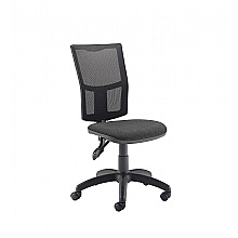 High Back Black Mesh Back Office Chairs, Charcoal