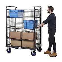 Distribution Trolley Heavy-Duty 600kg Load, Free UK Delivery