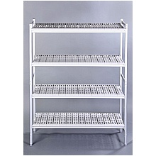 Alu Polymer Cold Room Shelving, Static Unit