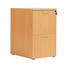 Beech 2 drawer filing cabinet, next day delivery