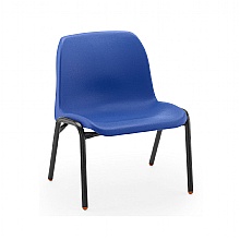 Blue Anti-Bacterial Classroom Poly Chair size 1