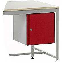 small steel workbench cupboard
