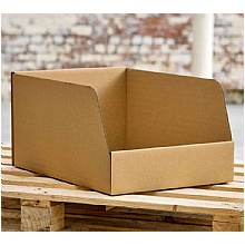 Cardboard Storage Bins 300mm High x 400mm Wide