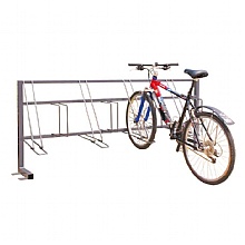 Traditional twin level bike stand for 6 or 8 Cycles