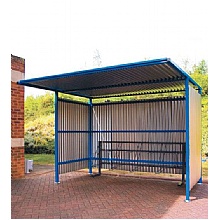 Traditional Cycle Shelter, Galvanised