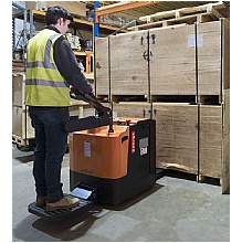 VULCAN Premium Fully Powered Pallet Truck, 2000kg, EN 1757-1, Electromagnetic Brake