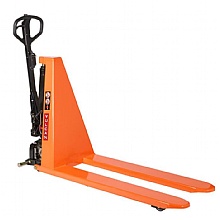 VULCAN Electric High Lift Pallet Truck, Forks lowered