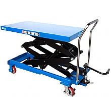 VULCAN Scissor Lift Tables, Single & Double Scissor, Pump Operated, EN 1570:2011