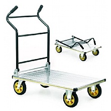 Aluminium Folding Platform Trolley, 300kg, Compact & Ergonomic