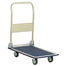 Folding Platform Trolleys, 150kg, Steel Base with PV