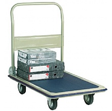 Folding Platform Trolleys, 150kg & 250kg, Steel Base with PVC Surface