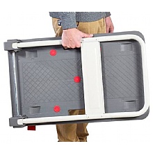 Pro-Dek Heavy Duty Pro Dek Platform Trolleys, being carried