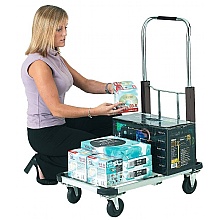Foldaway Trolley, 150kg, Telescopic Handle & Compact Base