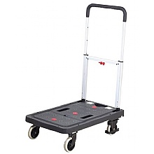 Foldaway Platform Trolley, 120kg, Telescopic Handle & Foldin