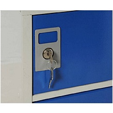 Cam Lock with 2 keys for each compartment