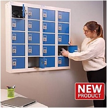 Small Locker for Personal Effects - Wall Mounted