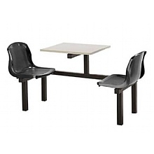 Canteen Seating Units, Fast Delivery 2 Seater Unit