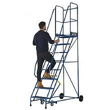 General Purpose Mobile Steps with person standing