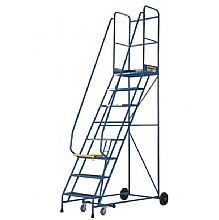 General Purpose Mobile Steps with 8 treads