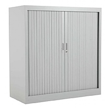Talos Tambour Storage Cupboard with Locking Doors