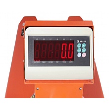 Digital display unit on Premium Weigh Scale Pallet Truck