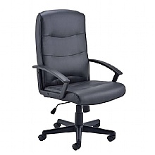 Canasta High Back Leather‑Look Executive Office Chair